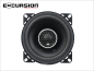 Preview: SX 402 - 10cm DIN 2way Coaxial with Silk Dome Tweeter