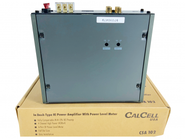 CSA 102 - LEVEL METER + 4Kanal BTL Verstärker