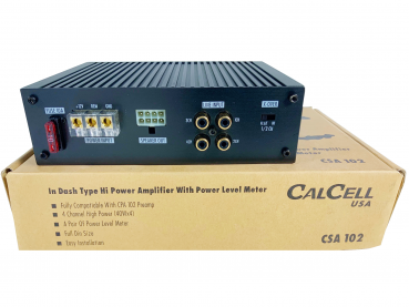 CSA 102 - LEVEL METER + 4Kanal BTL Verstärker