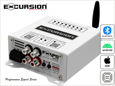 Preview: PX AP8 UHLC - 8 Kanal ULTRA HIGH/LOW AIR PLUS Car DSP SIGNAL KONVERTER - IOS/ANDROID BT APP Steuerung