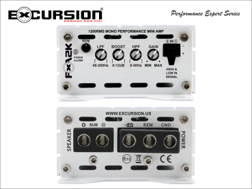 Preview: PXA 2K - Mono Digital Mini Verstärker - 1200 Watt