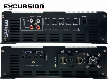 SXA 60 PRO - 2 Kanal Verstärker - 5000 Watt