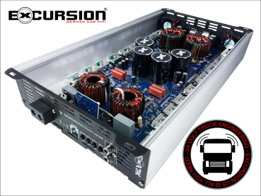 Preview: SXA 7K24 VOLT - Mono 24V LKW Verstärker - 6500 Watt