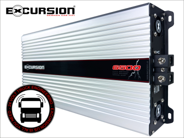 SXA 7K24 VOLT - Mono 24V LKW Verstärker - 6500 Watt