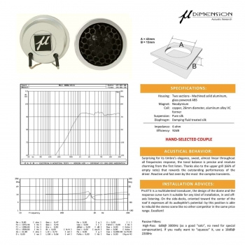 ProX T3 - 26mm Seidendome Kalottenhochtöner
