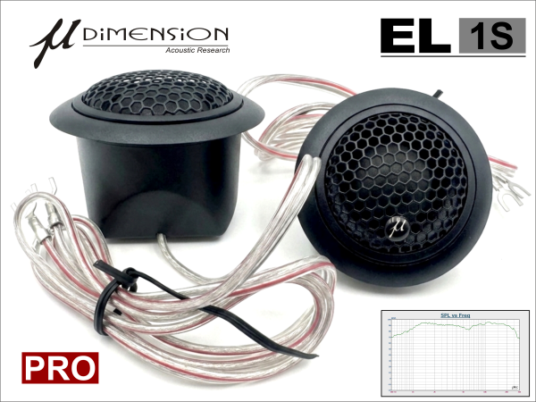 EL 1S PRO - 25mm Silk Dome Tweeter