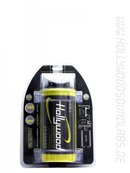 HCM 1 - 1F HDFT Auto HiFi Kondensator - 600 Watt