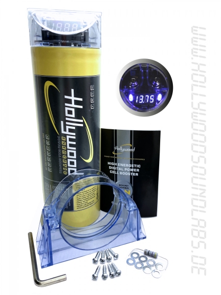 HCM 4 - 4F HDFT Auto HiFi Kondensator - 1800 Watt