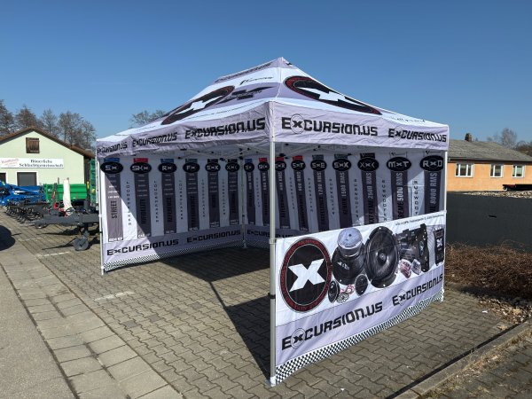 XMT - EXCURSION MARKETING TENT - 4,5x3m