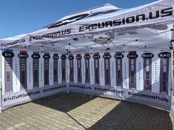 XMT - EXCURSION MARKETING TENT - 4,5x3m