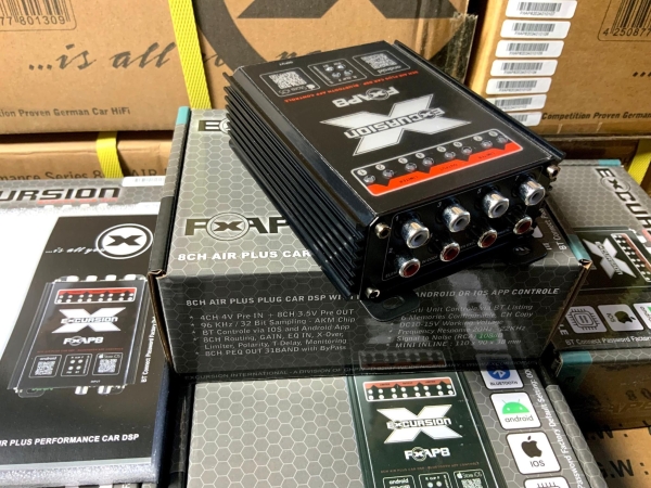 PX AP8 - 8 Kanal AIR PLUS Car DSP - IOS/ANDROID BT APP Steuerung