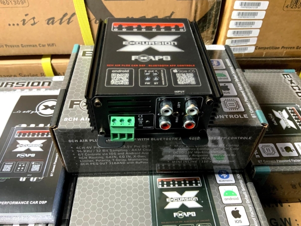PX AP8 - 8 Kanal AIR PLUS Car DSP - IOS/ANDROID BT APP Steuerung