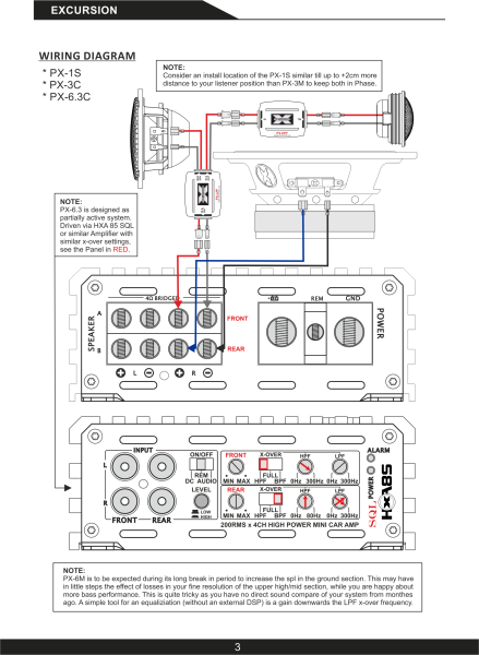 RX 8.3C ECO - 20cm DIN 3-Way Component System