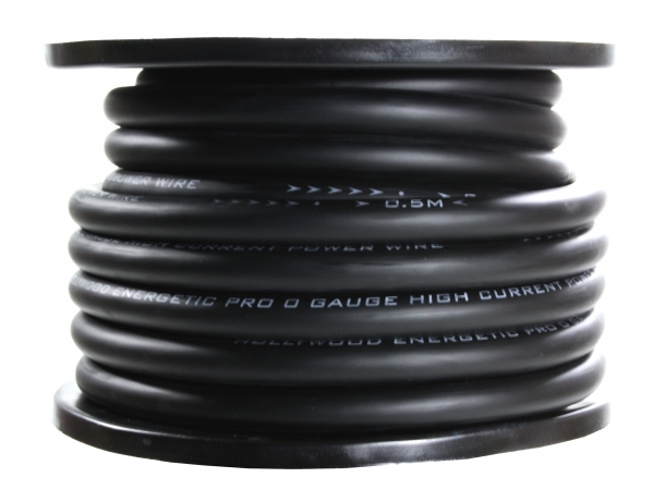 PRO PCBK 0 - 15m Rolle PRO Strom Kabel - 53,0mm² Schwarz