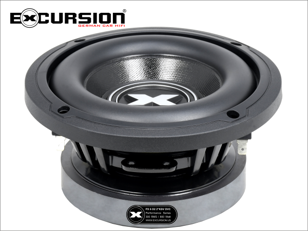 PX 6 D4 - 300 RMS / 800 Watt Subwoofer