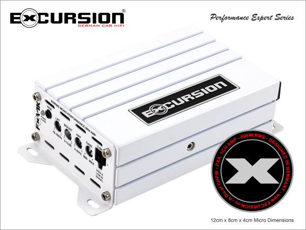PXA 1K - Mono Digital Mini Verstärker - 600 Watt