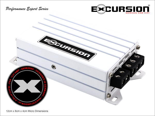 PXA 1K - Mono Digital Mini Verstärker - 600 Watt
