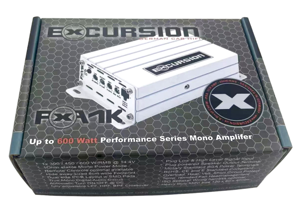 PXA 1K - Mono Digital Mini Verstärker - 600 Watt