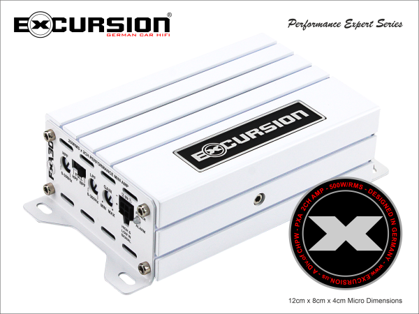 PXA 30 - 2 Kanal Mini Verstärker - 500 Watt