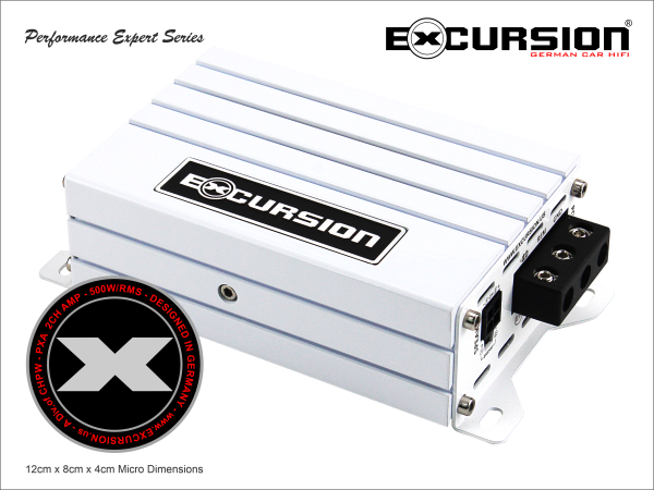 PXA 30 - 2 Kanal Mini Verstärker - 500 Watt