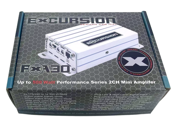 PXA 30 - 2 Kanal Mini Verstärker - 500 Watt
