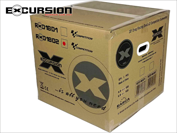 RXD.v2 18 D1 COMP - 8000 RMS / 25000 Watt