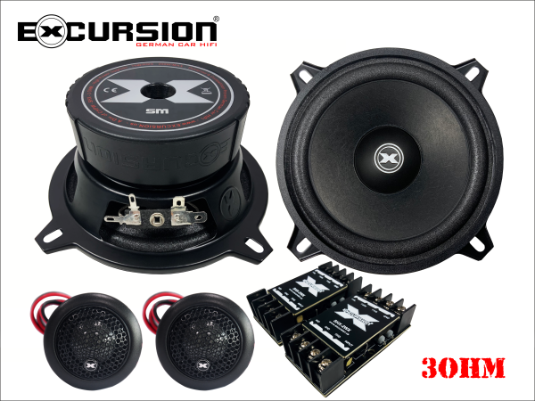 SHX 5C+dB - 13cm DIN 2Wege Doppel Bass Komponenten