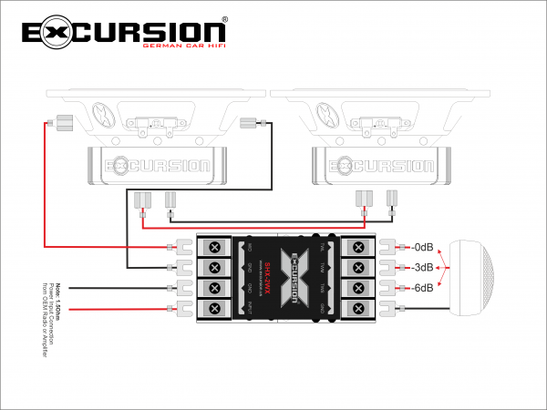 SHX 5C+dB - 13cm DIN 2Wege Doppel Bass Komponenten