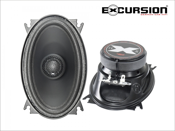 SX 462 - 10x15cm DIN 2Wege Koaxial mit Gewebe Hochtöner