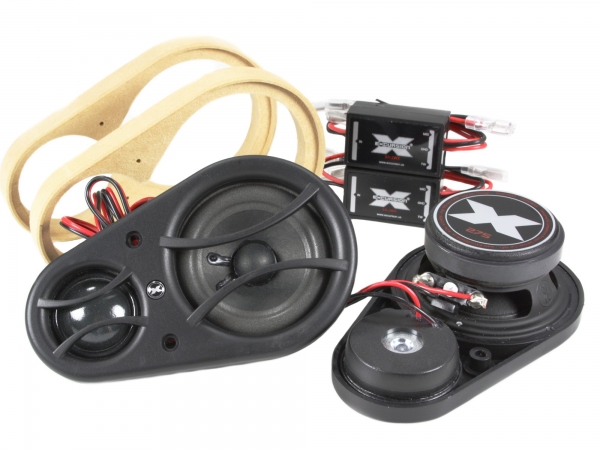 SHX 5.3C+dB - 16.5cm DIN 3Wege Doppel Bass Komponenten