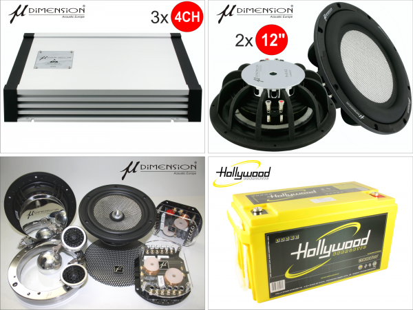 CHPW 4CH PACK PROX MASTER - 1500 WATT