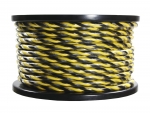 PRO SX 14 - 1m PROX Lautsprecher Kabel - 2x2,5mm² - Schwarz/Gelb verdrillt